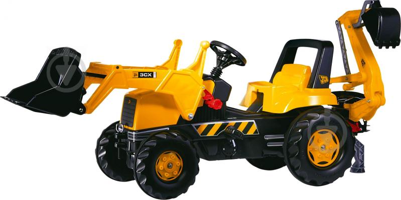 Веломобиль Rolly Toys Rolly Junior JCB 812004 - фото 1