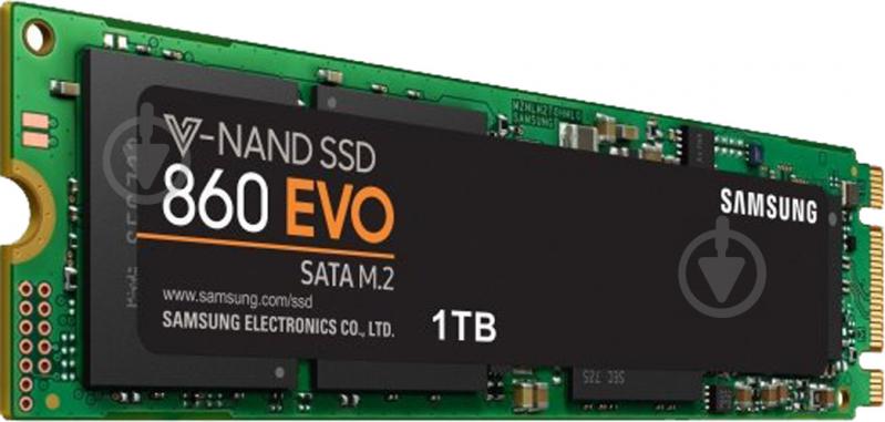 SSD-накопитель Samsung 860 Evo-Series 1000GB M.2 SATA III 3D V-NAND (MZ-N6E1T0BW) - фото 2