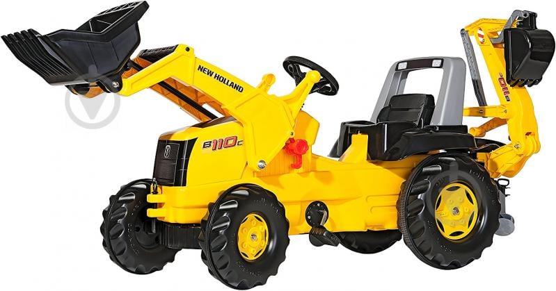 Веломобіль Rolly Toys New Holland Construction 813117 - фото 1