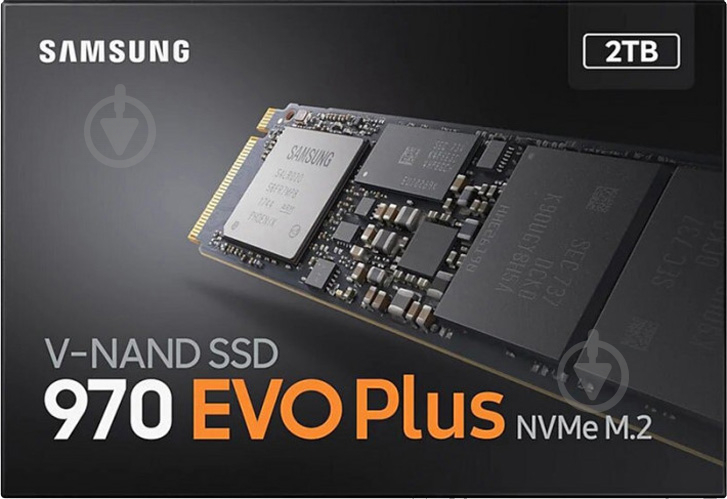 SSD-накопитель Samsung 970 Evo Plus 2000GB M.2 PCI Express 3.0 x4 3D V-NAND (MZ-V7S2T0BW) - фото 5