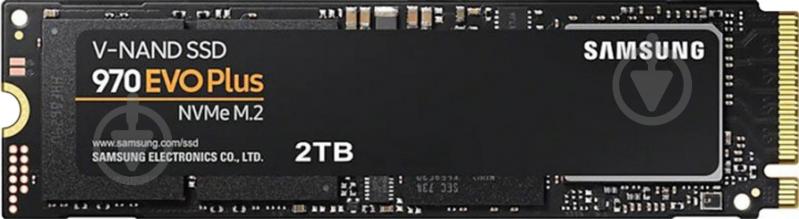 SSD-накопитель Samsung 970 Evo Plus 2000GB M.2 PCI Express 3.0 x4 3D V-NAND (MZ-V7S2T0BW) - фото 1