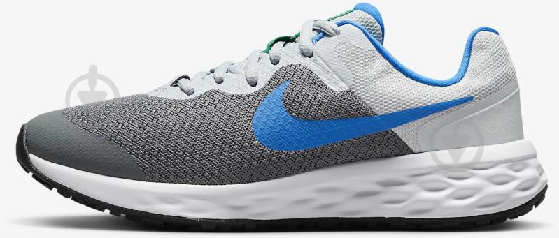 Кроссовки детские демисезонные Nike Revolution 6 DD1096-008 р.40 серые - фото 1