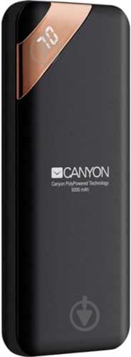 Повербанк Canyon 5000 mAh black (CNE-CPBP5B) - фото 1