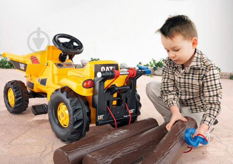 Веломобиль Rolly Toys rollyKid Dumper CAT 24179 - фото 3