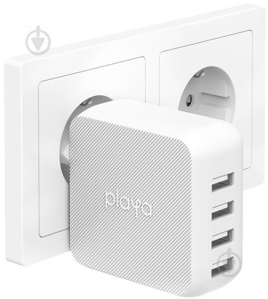 Зарядний пристрій Belkin Home Charger 40W 4хUSB 2.4A - фото 4