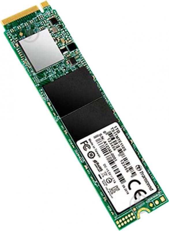 SSD-накопитель Transcend PCIe SSD 110S 1024GB M.2 PCI Express 3.0 x4 3D NAND (TS1TMTE110S) - фото 1