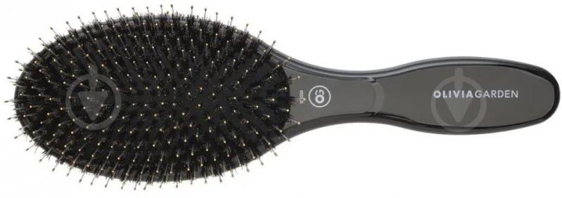 Щетка Olivia Garden Expert Care Oval Combo ID2033 черный - фото 1