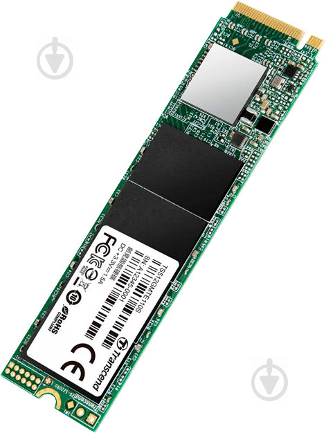 SSD-накопитель Transcend PCIe SSD 110S 512GB M.2 PCI Express 3.0 x4 3D NAND (TS512GMTE110S) - фото 1