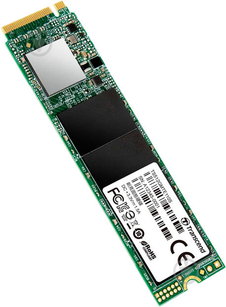 SSD-накопитель Transcend PCIe SSD 110S 512GB M.2 PCI Express 3.0 x4 3D NAND (TS512GMTE110S) - фото 2