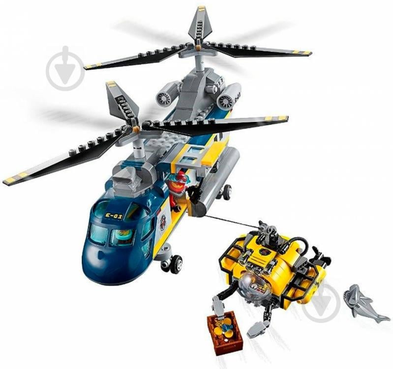 Конструктор LEGO City Вертоліт дослідників моря 60093 - фото 3