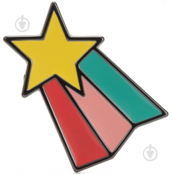 Значок Kipling STYLE-IT Multicolor RAINBOW STAR PIN - фото 1 Значок Kipling STYLE-IT Multicolor RAINBOW STAR PIN - фото 1