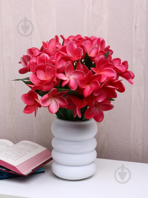 Ваза Sensio Ripple 20 см белая DLP24413A - фото 5