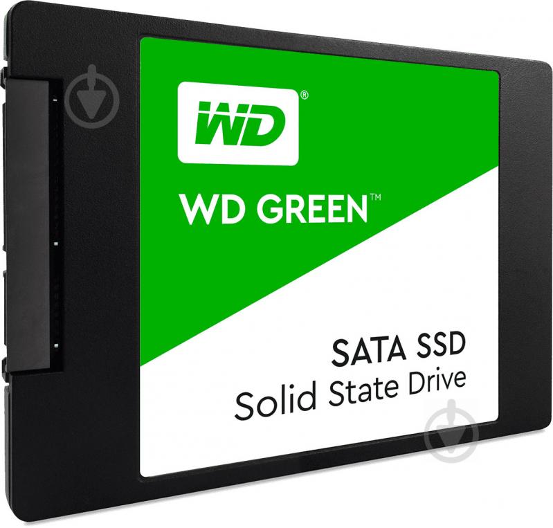 SSD-накопитель Western Digital Green 120GB 2,5" SATA III TLC (WDS120G2G0A) - фото 1