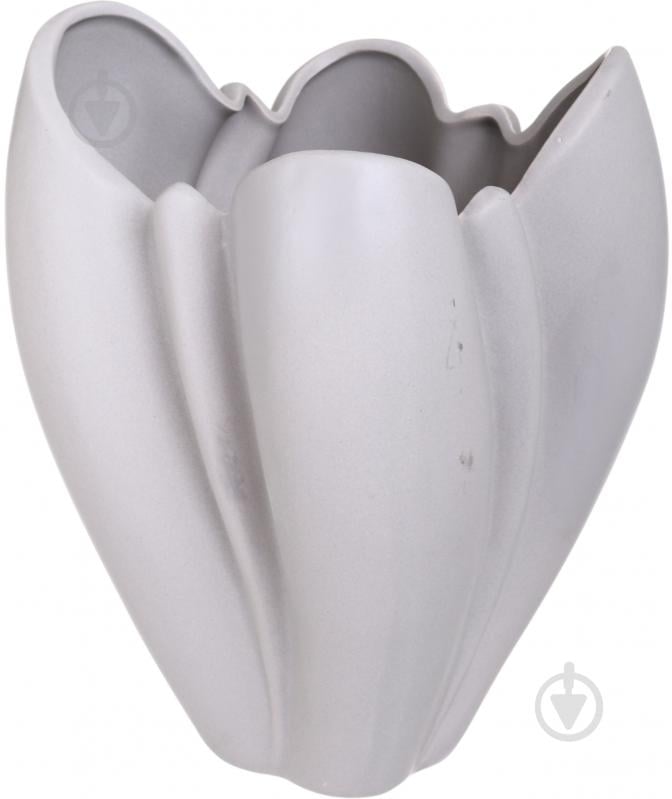 Ваза Sensio Cradle 26 см сіра DLP24204C - фото 1 Ваза Sensio Cradle 26 см сіра DLP24204C - фото 1