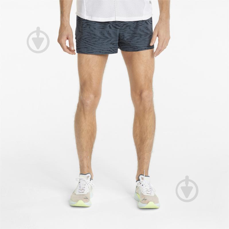 Шорты Puma RUN Ultraweave S 3' Short 52167142 р. L серый - фото 1