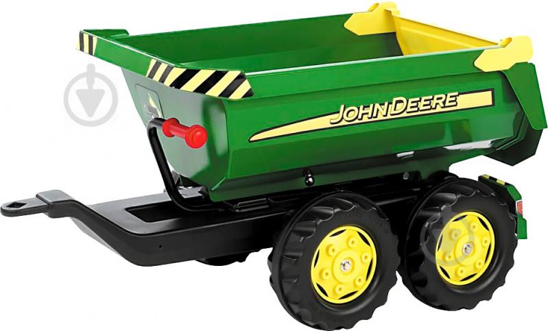 Прицеп Rolly Toys rollyHalfpipe John Deere 122165 - фото 1