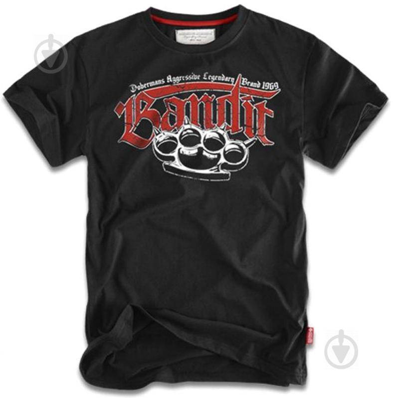 Футболка Dobermans Aggressive Bandit TS03BK-XXL р. XXL чорний - фото 1