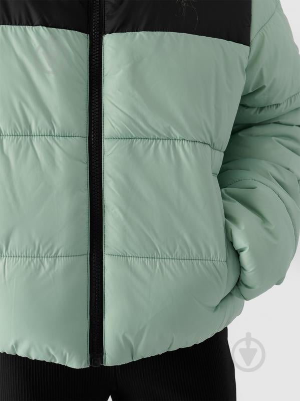 Пуховик 4F DOWN JACKET F452 4FJWAW24TDJAF452-47S р.140 зелений - фото 7