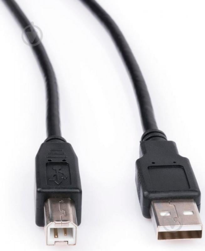 Кабель Vinga USB 2.0 AM/BM 3 м черный (USBAMBM01-3.0) - фото 4