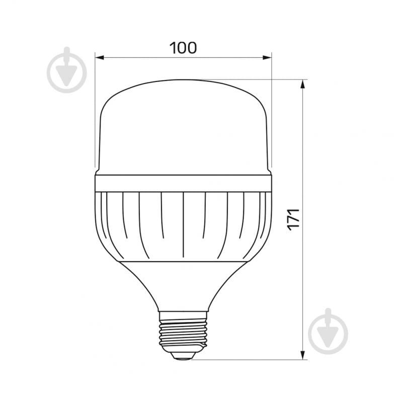 Лампа світлодіодна TITANUM 30 Вт A100 матова E27 220 В 6500 К 26394 - фото 3