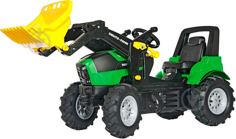 Веломобиль Rolly Toys rollyFarmtrac Deutz Agrotron 7250 TTV с ковшом 710133 - фото 1