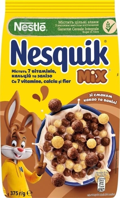 Сніданок сухий Nestle Mix - фото 1 Сніданок сухий Nestle Mix - фото 1