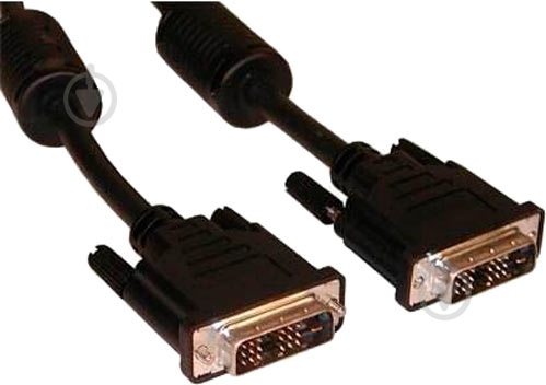 Кабель мультимедийный Atcom DVI – DVI 3 м черный (9148) - фото 1