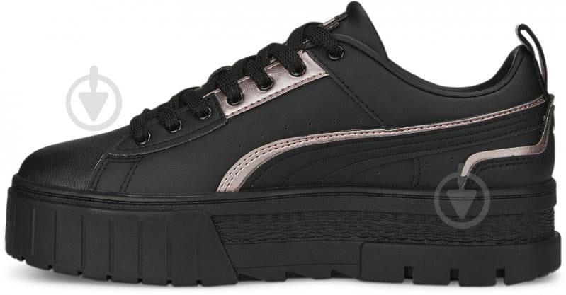 Кроссовки женские демисезонные Puma MAYZE UT METALLIC WNS 39108402 р.37,5 черные - фото 1