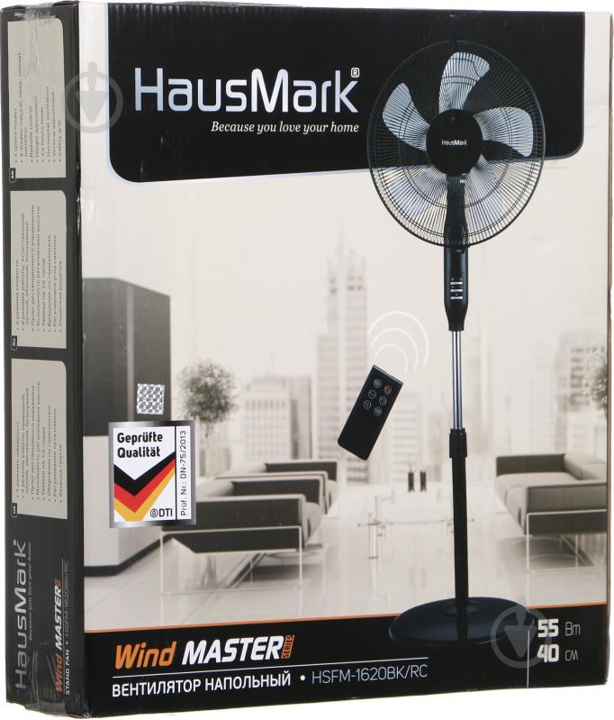 Вентилятор HausMark HSFM-1620BK/RC - фото 5