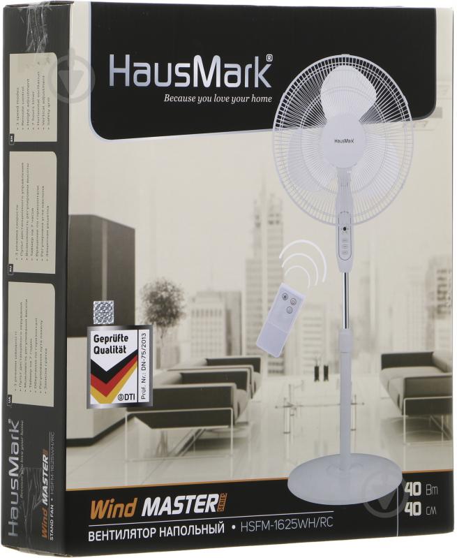 Вентилятор HausMark HSFM-1625WH/RC - фото 5