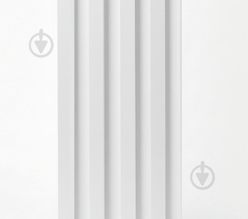 Реечная панель Brilliant® ПВХ 25х200х2800 мм 0,56 кв.м белая - фото 1 Реечная панель Brilliant® ПВХ 25х200х2800 мм 0,56 кв.м белая - фото 1