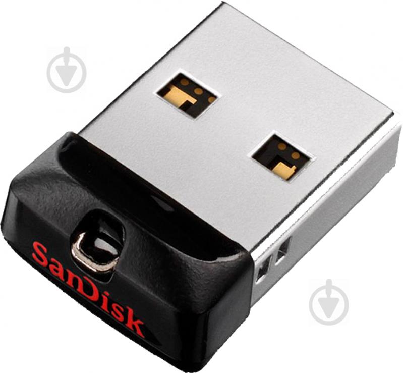 Накопитель SanDisk Cruzer Fit 16 ГБ USB 2.0 silver (SDCZ33-016G-G35) - фото 1