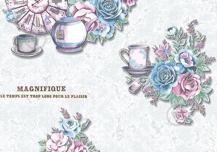 Обои из вспененного винила Vinil Хилтон декор МНК5-0760 0,53x10,05 м - фото 1