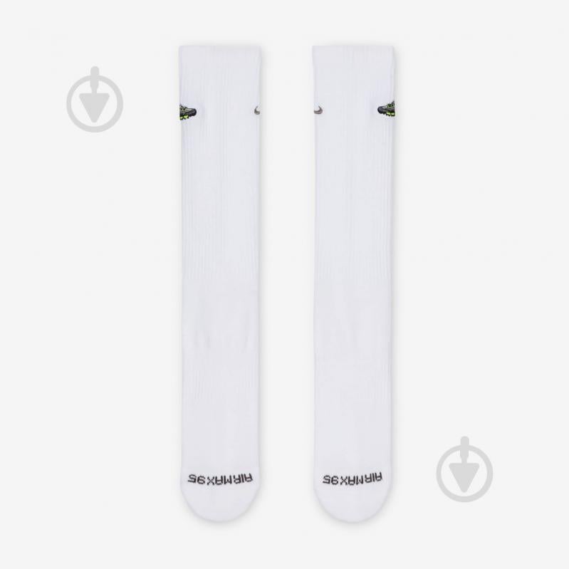 Носки Nike U NK ED CSH CRW AM95 PTCH 144 HJ9389-100 р.42-46 белый - фото 2