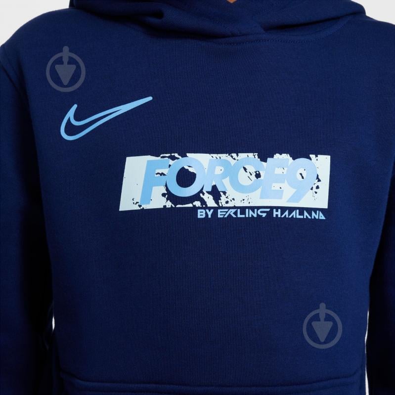 Джемпер Nike EH K NK CLUB FLC HDY -PD HJ3837-492 р.XS синий - фото 1