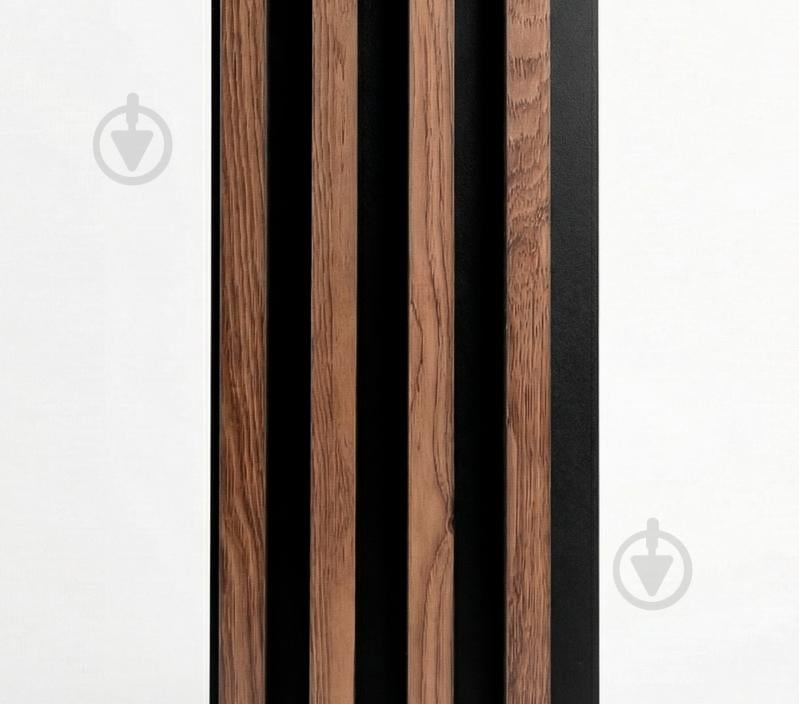 Реечная панель Brilliant® ПВХ ТД Дуб тасманський з чорним SWU15 - фото 1 Реечная панель Brilliant® ПВХ ТД Дуб тасманський з чорним SWU15 - фото 1