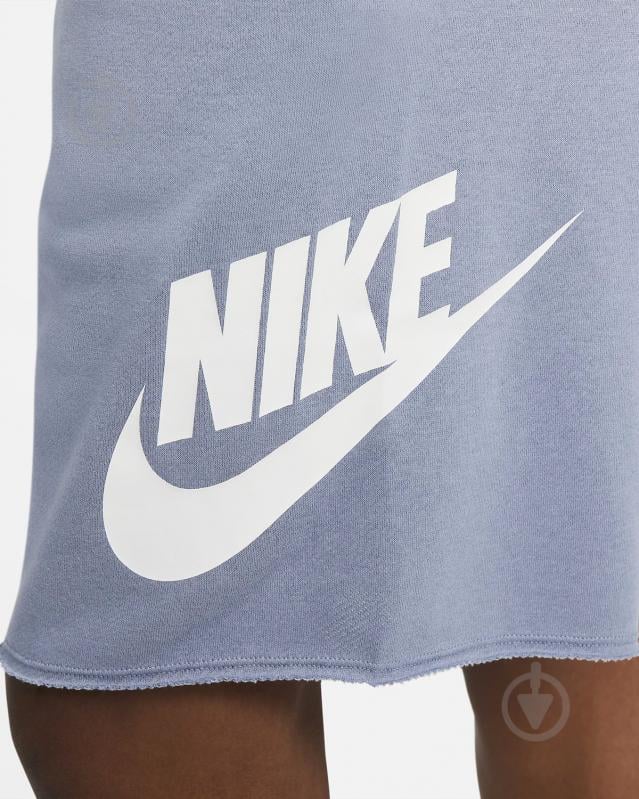 Шорты Nike CLUB ALUMNI HBR FT SHORT DX0502-493 р. XL голубой - фото 5