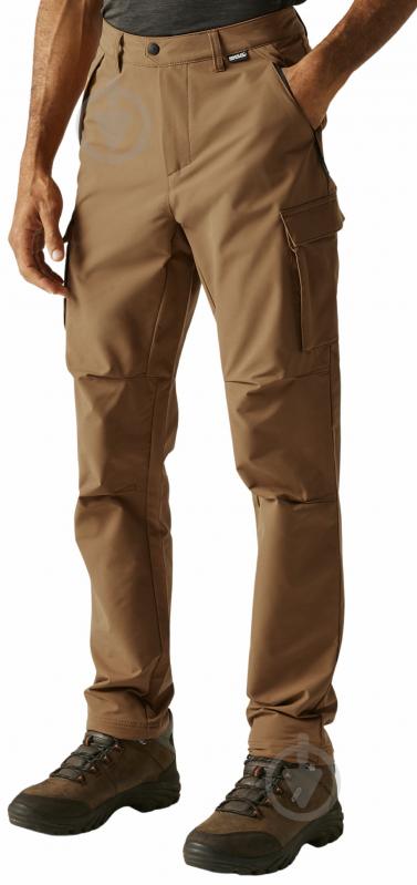 Штани Regatta QuestraCargoTrs RMJ314-ZN0 р. 34 коричневий - фото 1 Штани Regatta QuestraCargoTrs RMJ314-ZN0 р. 34 коричневий - фото 1