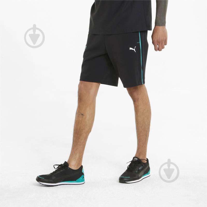 Шорты Puma MAPF1 Sweat Shorts 53361001 р. 2XL черный - фото 1