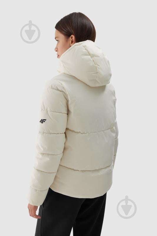 Пуховик жіночий зимовий 4F DOWN JACKET F473 4FWAW24TDJAF473-11S р.S - фото 3