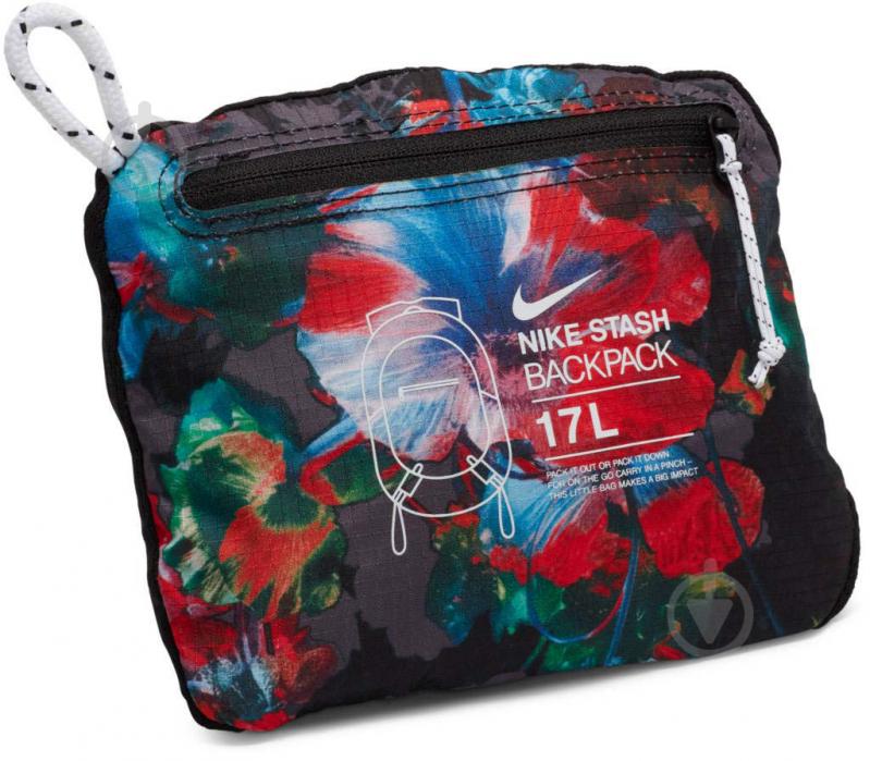 Рюкзак Nike STASH BKPK - AOP DV3079-010 17 л разноцветный - фото 3