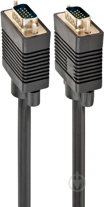 Кабель мультимедійний Cablexpert VGA 1,8 м чорний (CC-PPVGA-6B) - фото 1