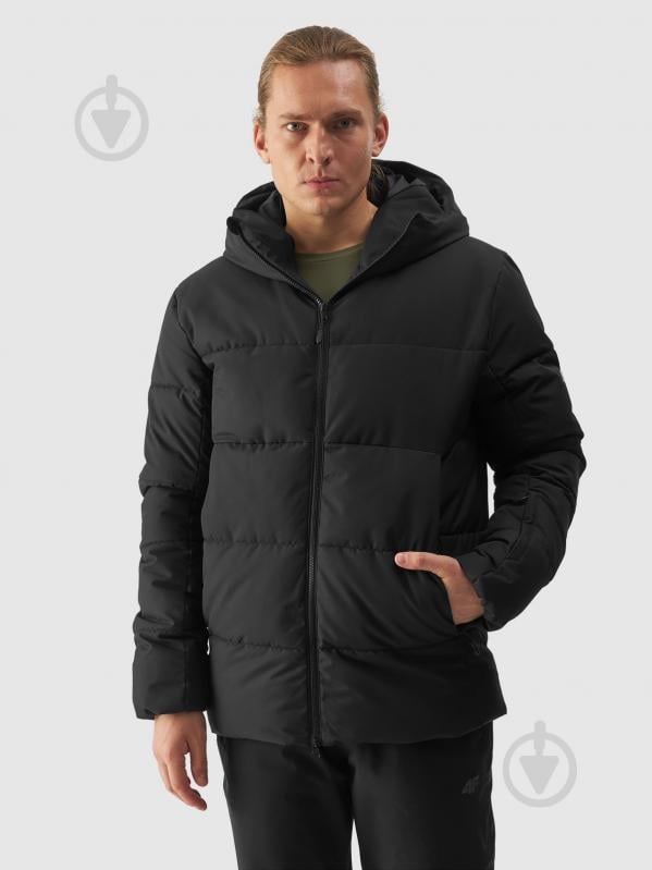 Куртка мужская зимняя 4F TECHNICAL JACKET M580 4FWAW24TTJAM580-20S р.L черная - фото 1