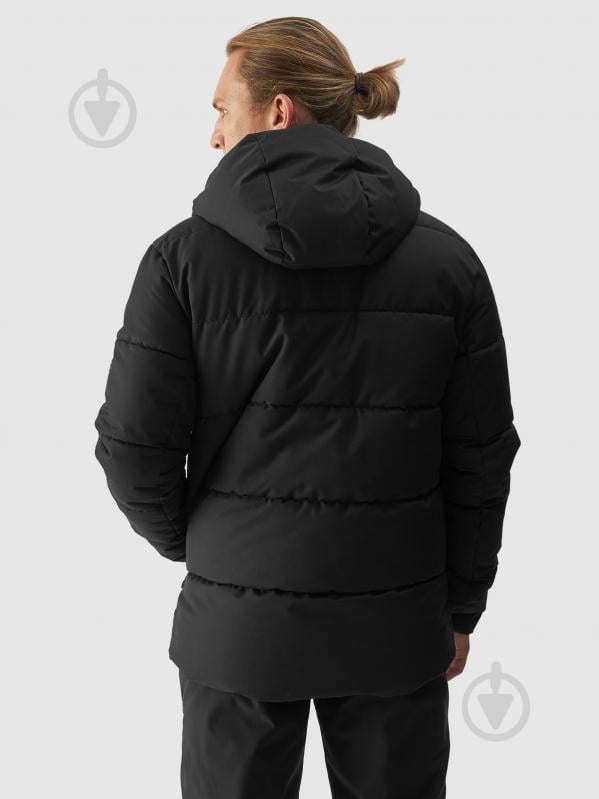 Куртка мужская зимняя 4F TECHNICAL JACKET M580 4FWAW24TTJAM580-20S р.L черная - фото 2