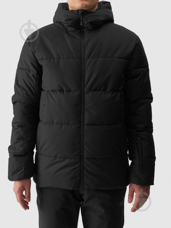 Куртка мужская зимняя 4F TECHNICAL JACKET M580 4FWAW24TTJAM580-20S р.L черная - фото 7