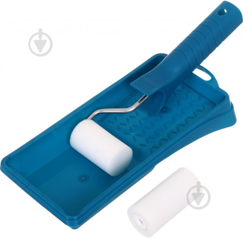 Ванночка для краски с валиком Tempo 70 мм с дополнительным валиком 50 мм №12 - 0180-120000 - фото 4 Ванночка для краски с валиком Tempo 70 мм с дополнительным валиком 50 мм №12 - 0180-120000 - фото 4