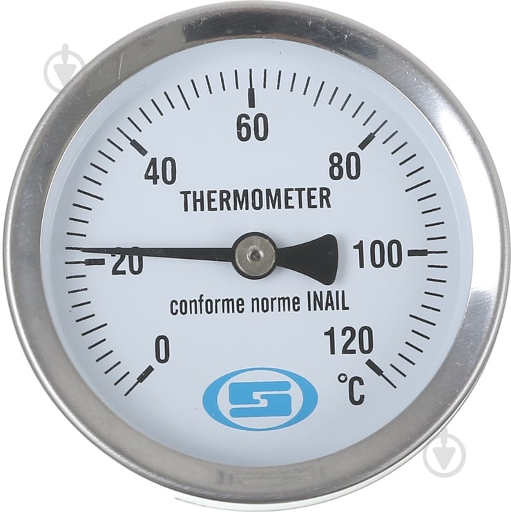 Накладний термометр Gross з пружиною O63 мм (0-120°С) - фото 1