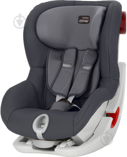 Автокресло Britax-Romer KING II Storm grey темно-серый 2000025683 - фото 1