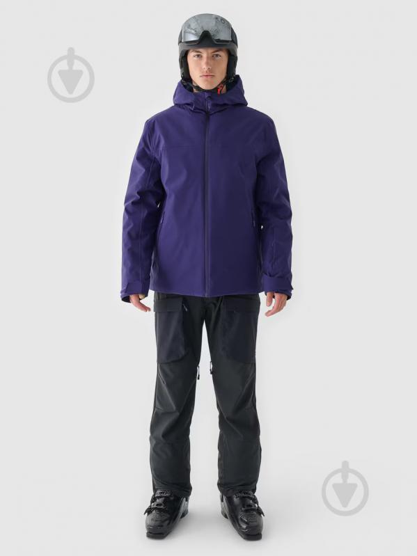 Куртка чоловіча зимова 4F TECHNICAL JACKET M579 4FWAW24TTJAM579-31S р.L синя - фото 5 Куртка чоловіча зимова 4F TECHNICAL JACKET M579 4FWAW24TTJAM579-31S р.L синя - фото 5