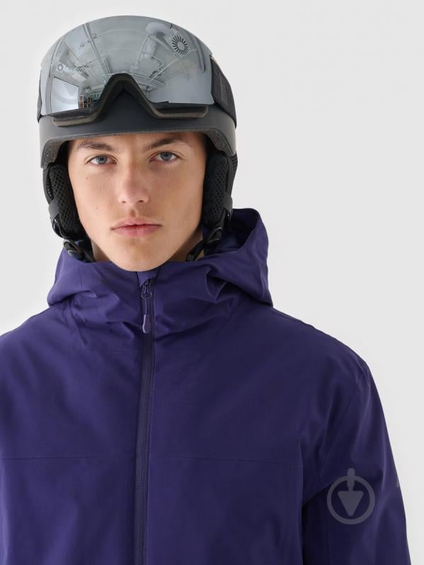 Куртка чоловіча зимова 4F TECHNICAL JACKET M579 4FWAW24TTJAM579-31S р.L синя - фото 6 Куртка чоловіча зимова 4F TECHNICAL JACKET M579 4FWAW24TTJAM579-31S р.L синя - фото 6